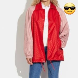Jacket-Coach- true red-brand New